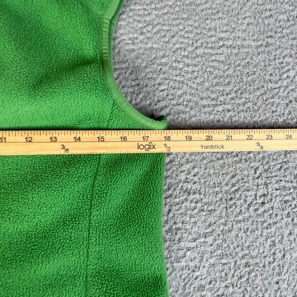 Patagonia Synchilla Vest Women Small Green Better Sweater Full Zip Vintage - Picture 13 of 13